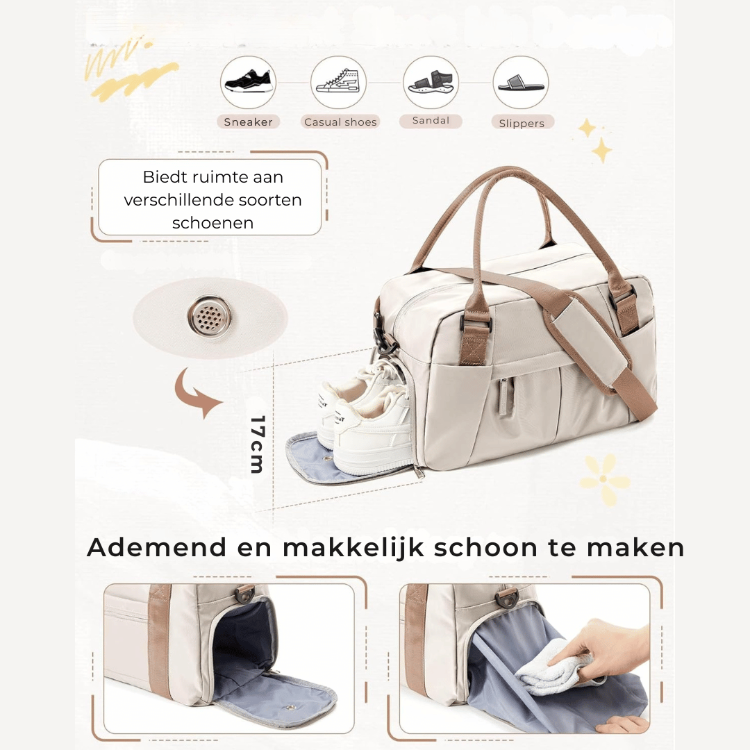 Cabin Tote – Handbagage Tas - Ryanair formaat 40x20x25 cm