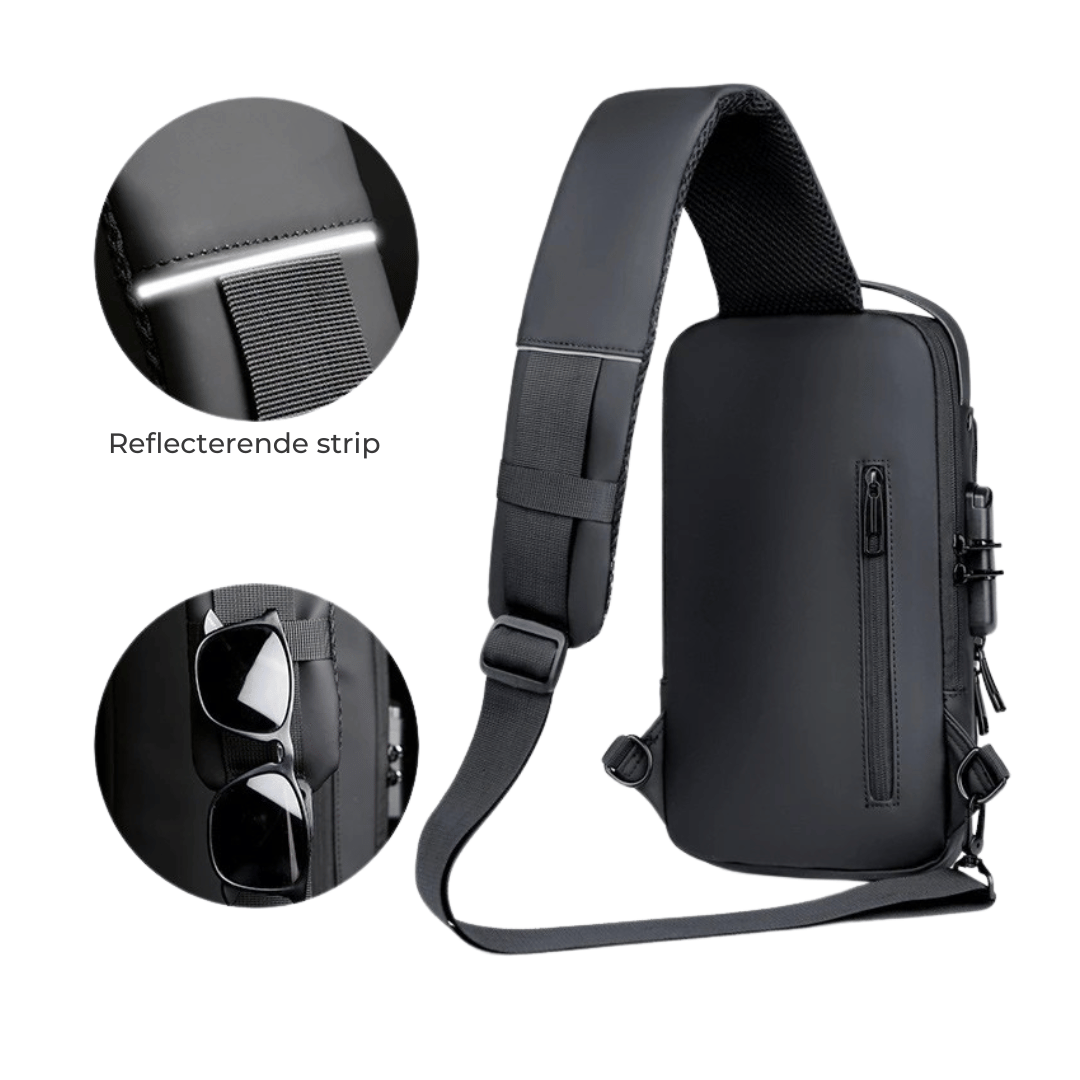 DS Lock – Crossbody Tas met Anti-Diefstal