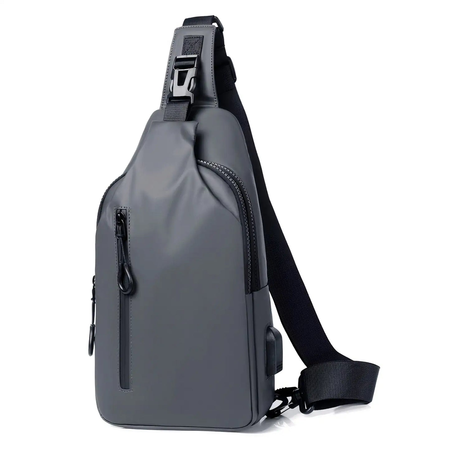 DS Sling – Crossbody Tas met USB grijs