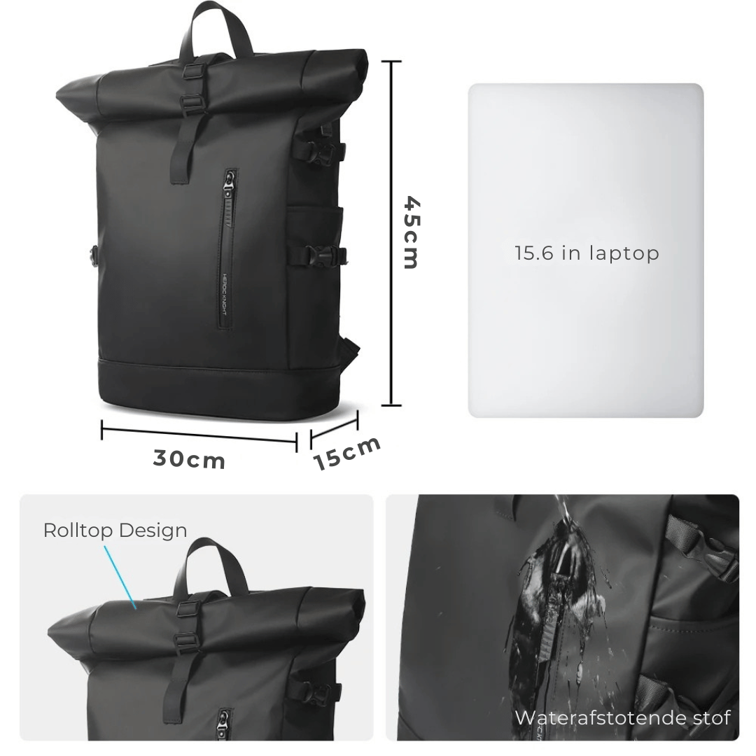 Elevate - 27L Rolltop Rugzak 15.6"
