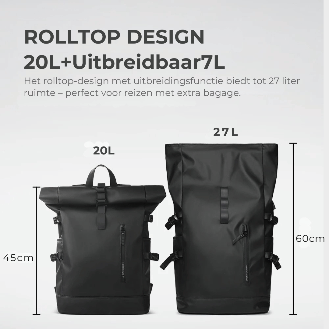 Elevate - 27L Rolltop Rugzak 15.6"