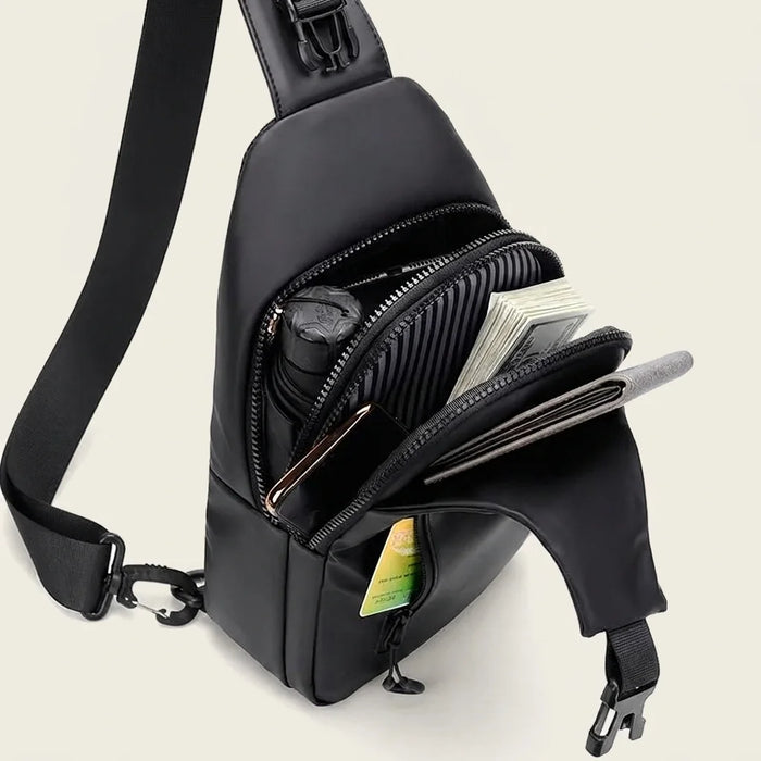 DS Sling Crossbody Tas – open tas met indeling