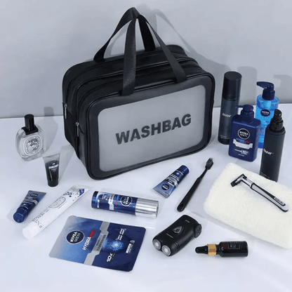 ClearSplit Toilettas – Nat-Droog Indeling