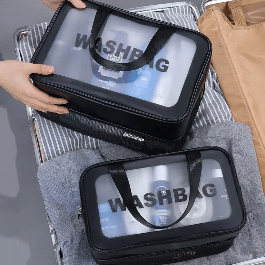 ClearSplit Toilettas – Nat-Droog Indeling