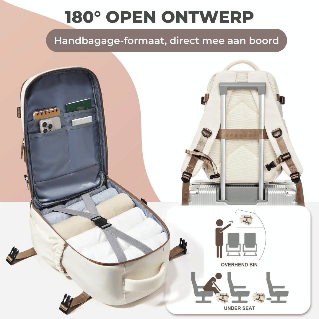DS Cabin – Handbagage Rugzak 40x30x20 cm
