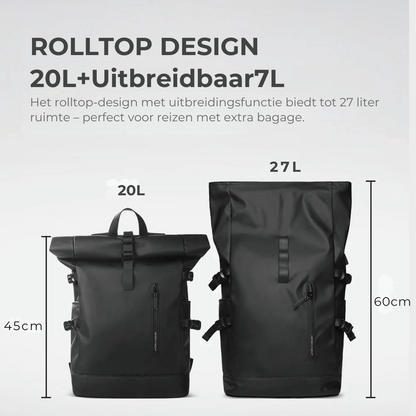DS Elevate – 27L Rolltop Rugzak 16 inch