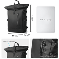DS Elevate – 27L Rolltop Rugzak 16 inch
