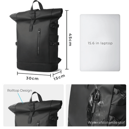 DS Elevate – 27L Rolltop Rugzak 16 inch
