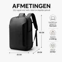 DS Shield – 22L Laptoprugzak 16 inch