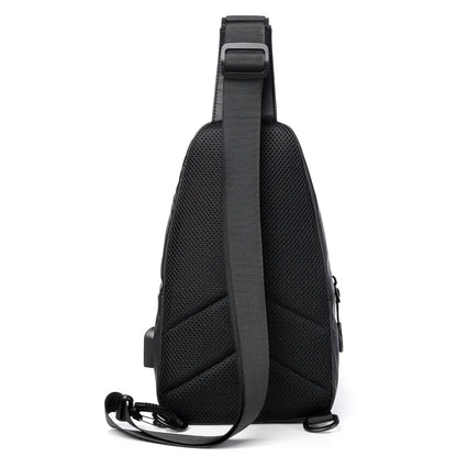 DS Sling – Crossbody Tas met USB achterkant