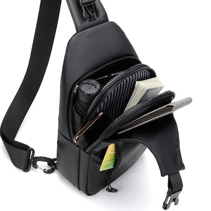 DS Sling – Crossbody Tas met USB binnenkant