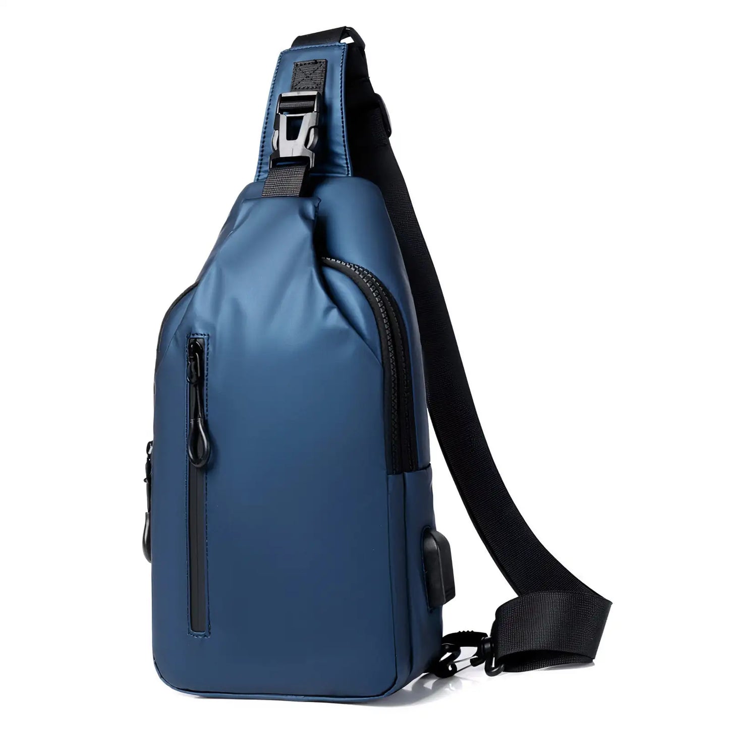 DS Sling – Crossbody Tas met USB blauw