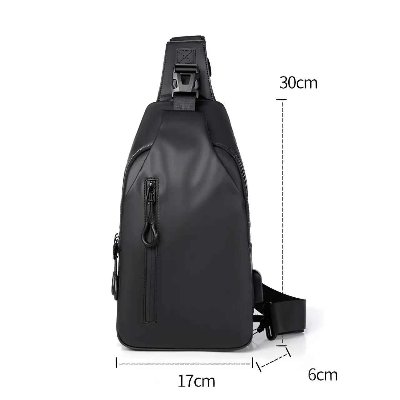 DS Sling – Crossbody Tas met USB formaat