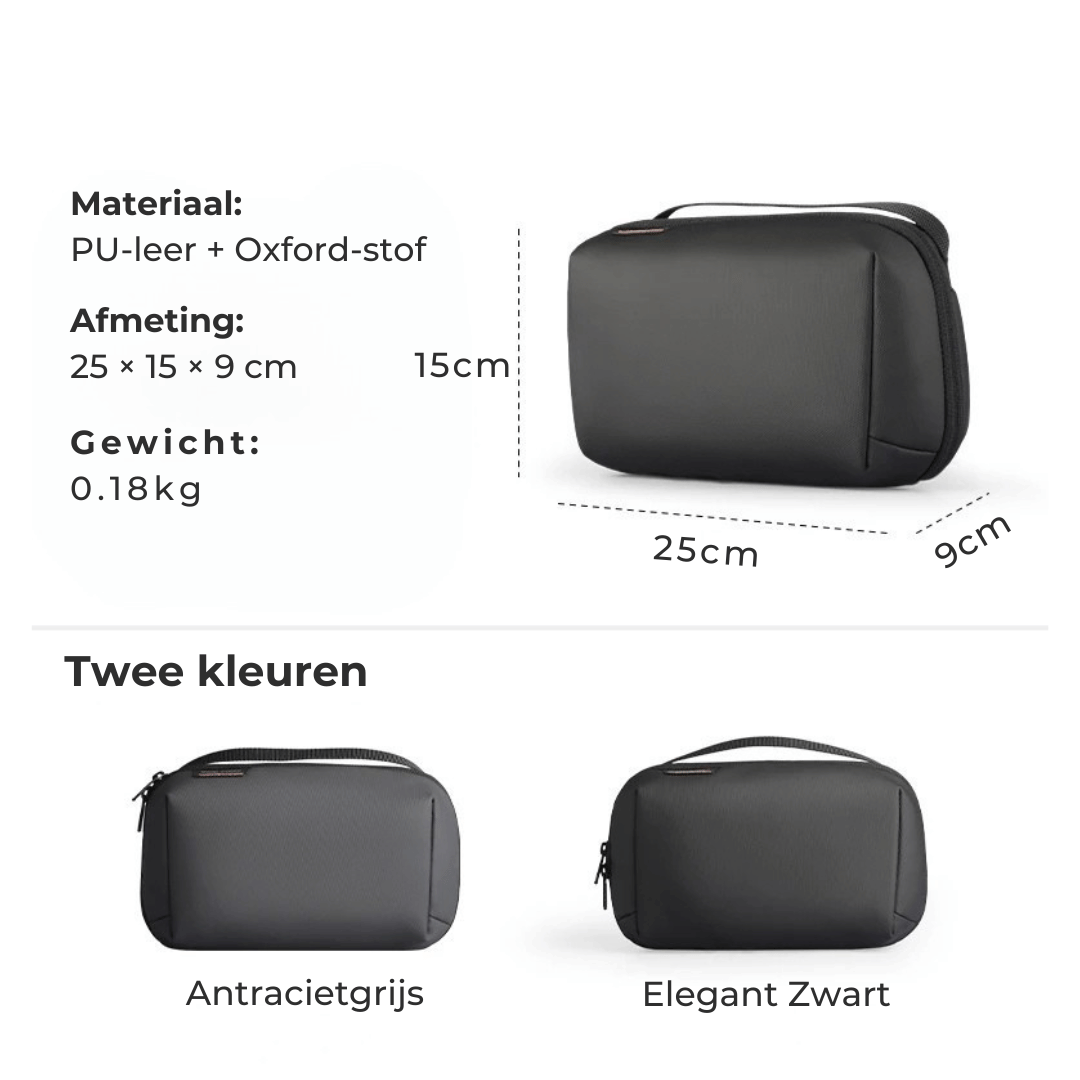 Tech Pouch – Compacte Organizer