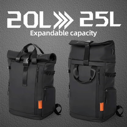 PeakRoll – 25L Rolltop Rugzak 15.6"
