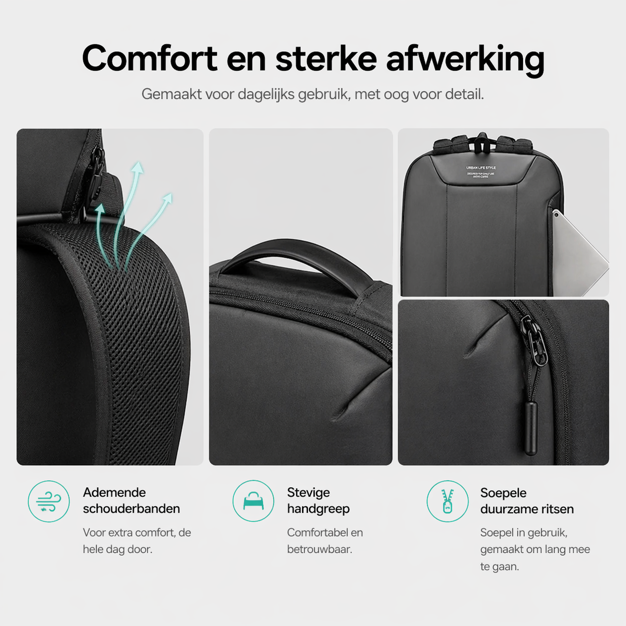 SwiftLite – 18L Laptoprugzak 16"