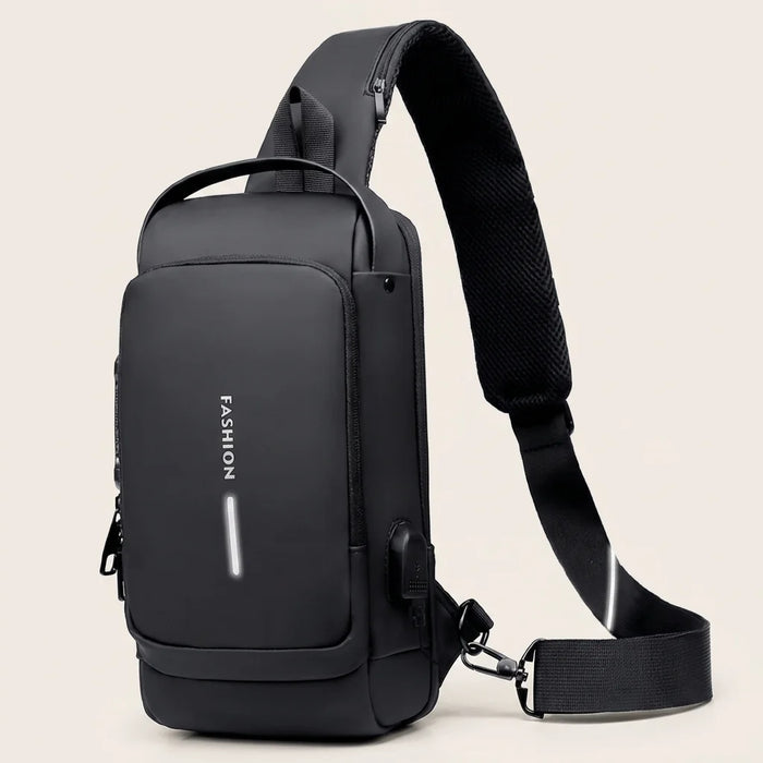 DS Lock Crossbody Tas – reflectiestrook oplichtend