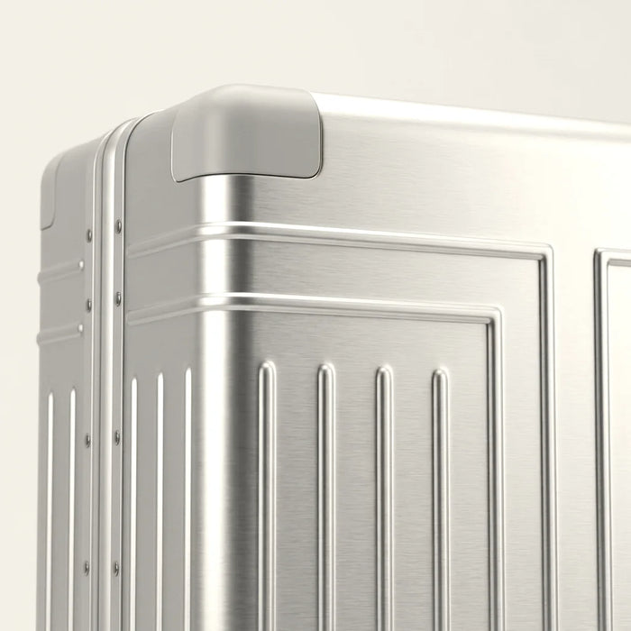 DS Monarch Aluminium Koffer – aluminium behuizing / oppervlaktestructuur