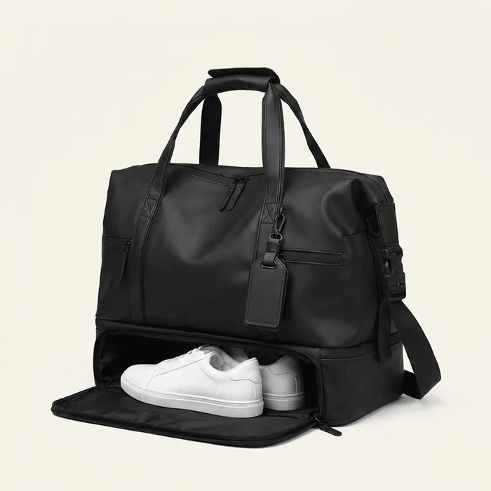 DS Voyage 34L Reistas – schoenenvak open met schoenen