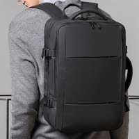 Dutchsuitcase Explorer rugzak zwart