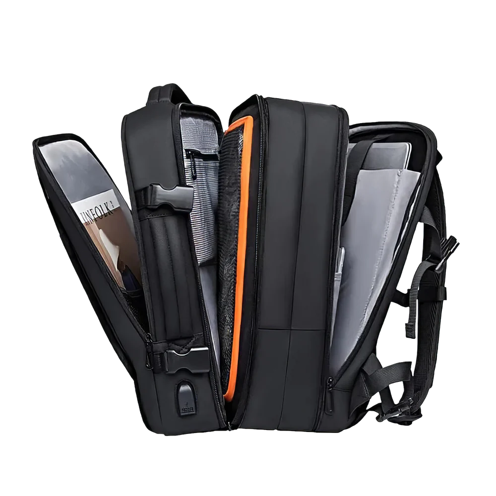 Dutchsuitcase Explorer rugzak zwart