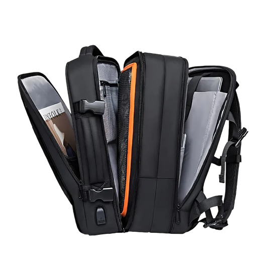 Dutchsuitcase Explorer rugzak zwart