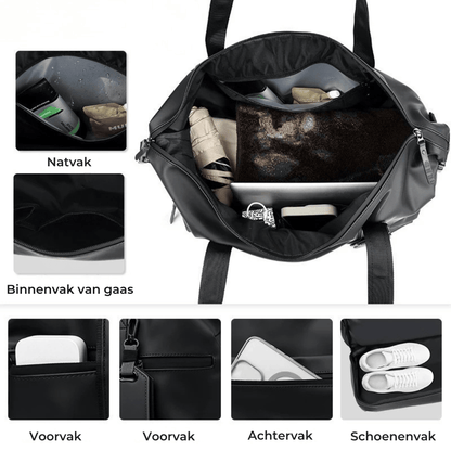 Urban Voyage – 45L Reistas met Schoenenvak
