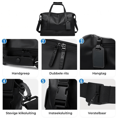 Urban Voyage – 45L Reistas met Schoenenvak